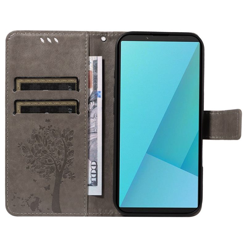 Lederhüllen Für Sony Xperia 10 Vii Katzenbaum