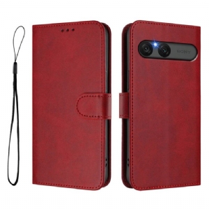 Lederhüllen Sony Xperia 10 Vii Handyhülle Lederoptik