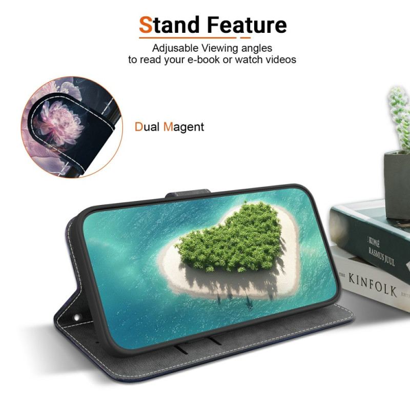 Lederhüllen Sony Xperia 10 Vii Handyhülle Lila Pfingstrose