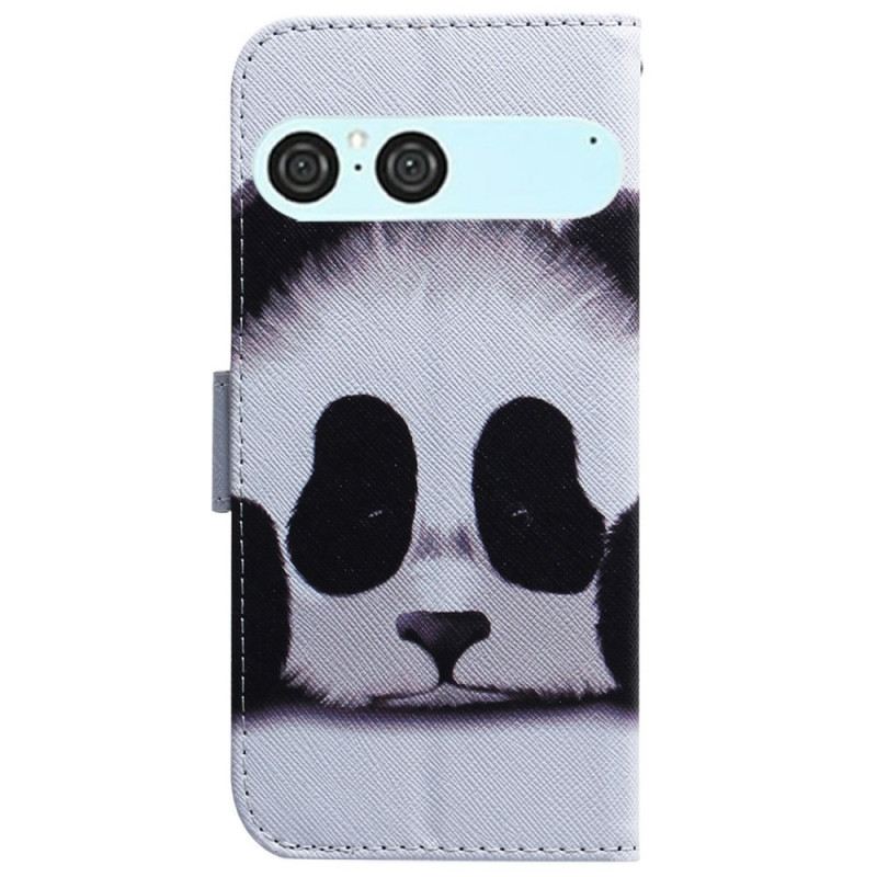 Lederhüllen Sony Xperia 10 Vii Handyhülle Panda