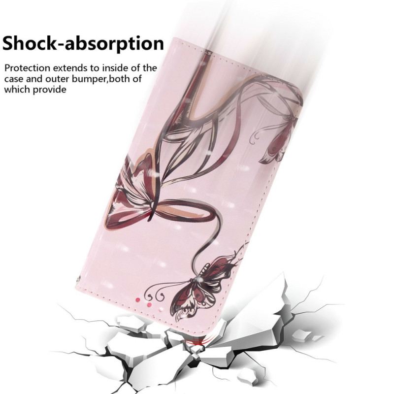 Lederhüllen Sony Xperia 10 Vii Handyhülle Riemchenpumps