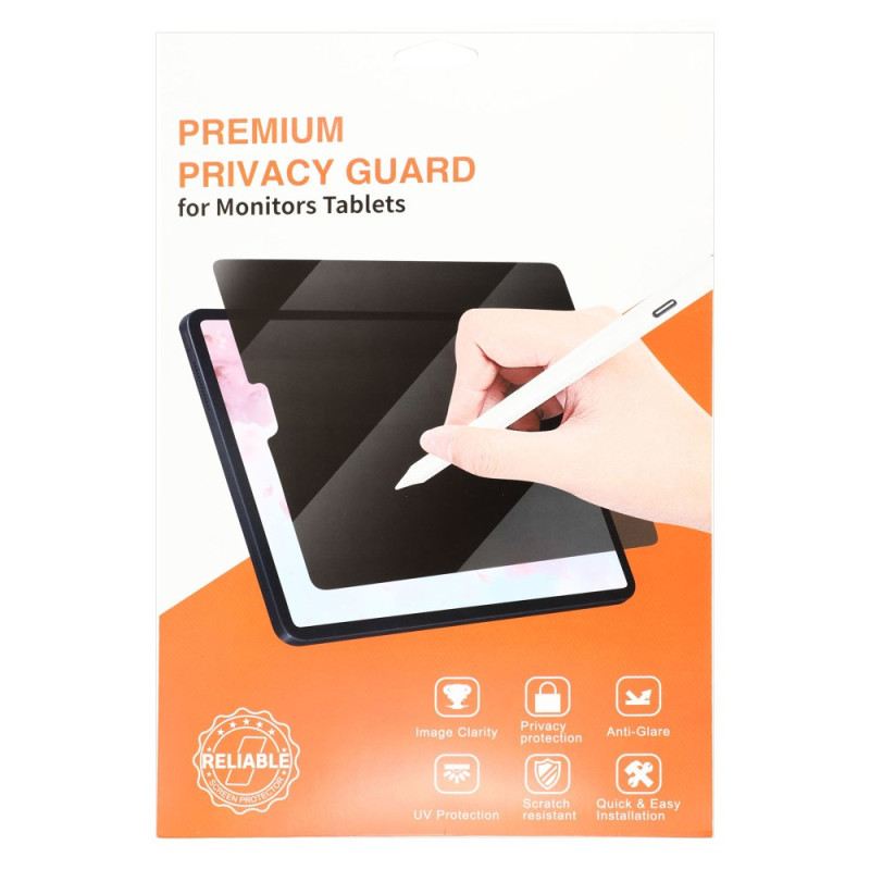 Anti-spionage-displayschutzfolie Aus Gehärtetem Glas Für Samsung Galaxy Tab S10 Lite / S10 Fe / S9 / S9 Fe / S8 / S7