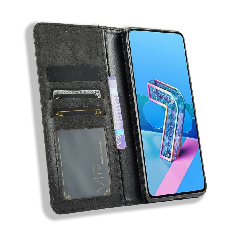 Lederhüllen Für Asus Zenfone 7 / Zenfone 7 Pro Schutzhülle Der Lederstil Cirénius