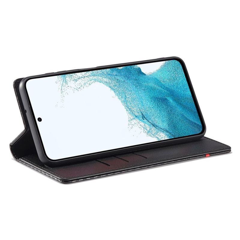 Flip Case Samsung Galaxy A17 4g / 5g Handyhülle Lc.imeeke Carbonfaser