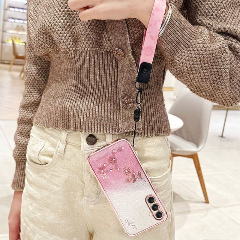 Hülle Für Samsung Galaxy A17 4g / 5g Kadem Strass-ringbänder