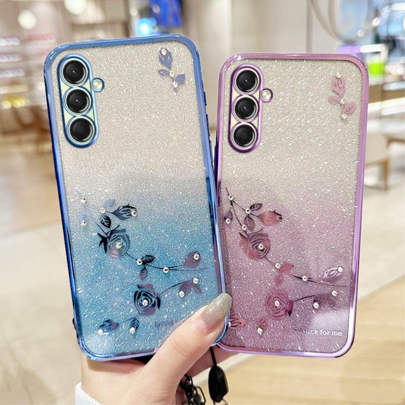 Hülle Für Samsung Galaxy A17 4g / 5g Kadem Strass-ringbänder