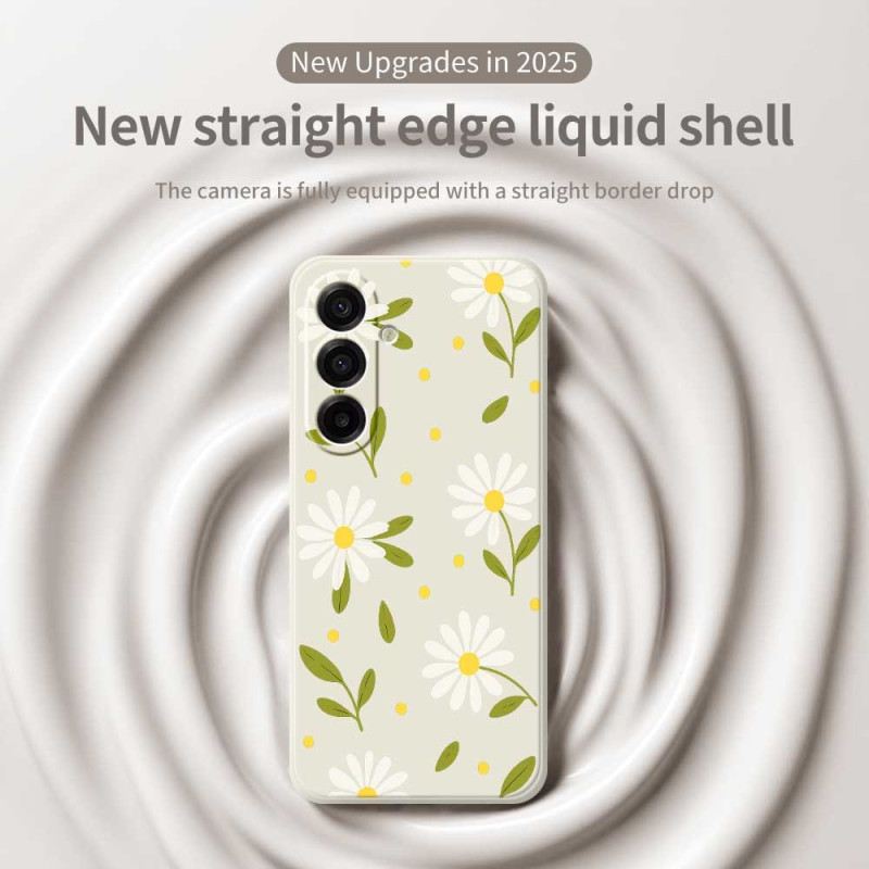 Hülle Für Samsung Galaxy A17 4g / 5g Weiße Blumen