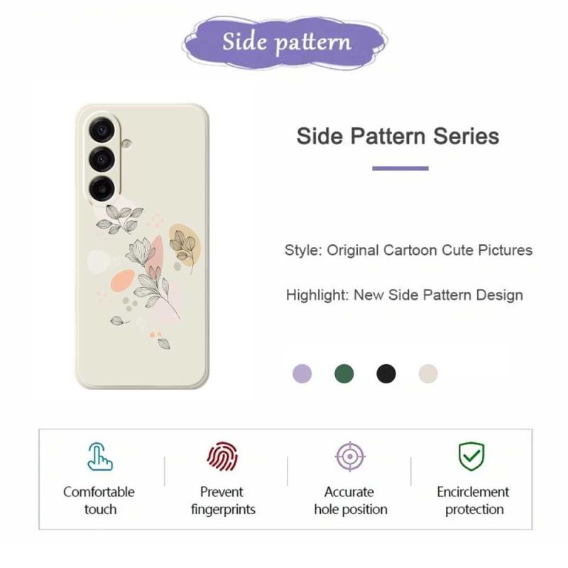 Hülle Samsung Galaxy A17 4g / 5g Blumen