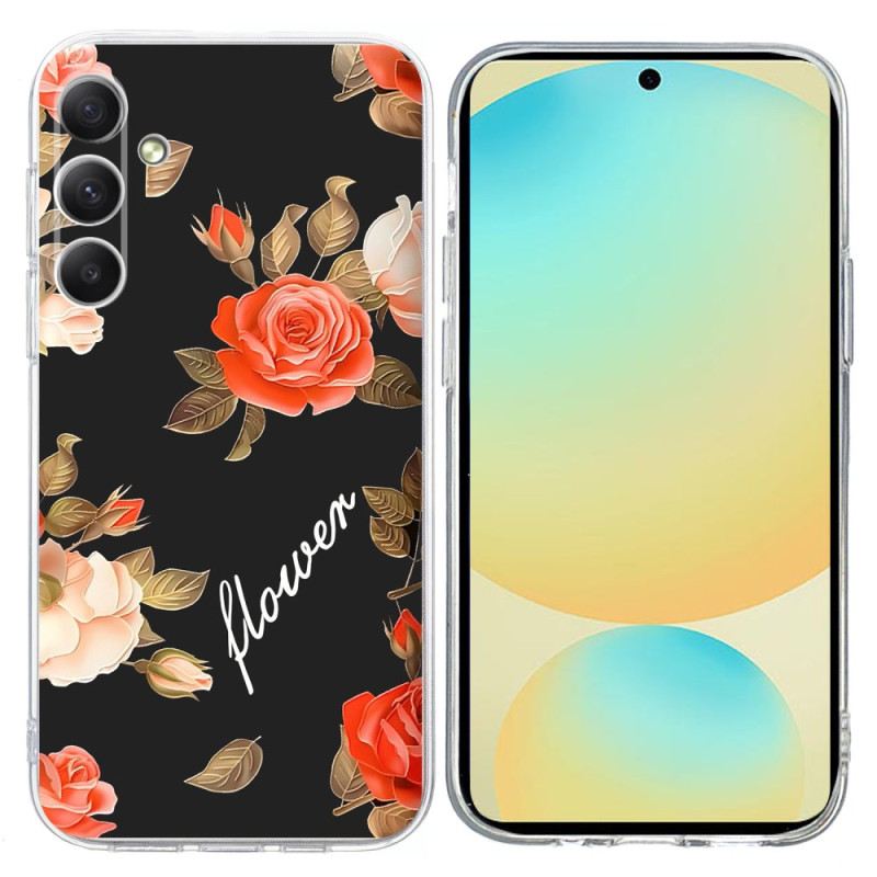 Hülle Samsung Galaxy A17 4g / 5g Handyhülle Blumen