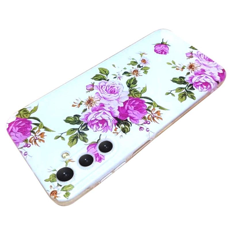 Hülle Samsung Galaxy A17 4g / 5g Handyhülle Liberty-blumen