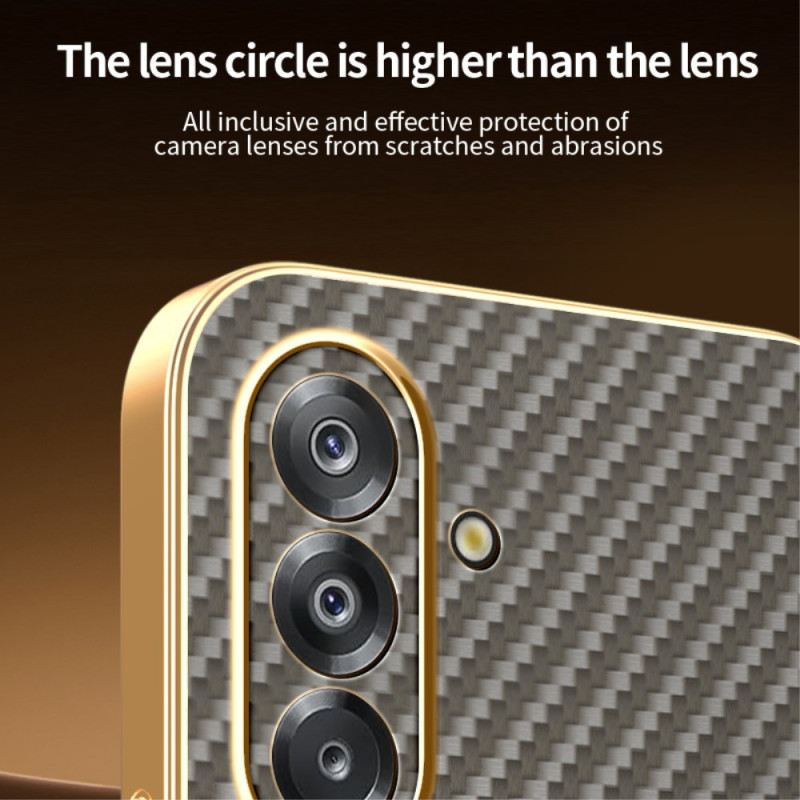 Hülle Samsung Galaxy A17 4g / 5g Handyhülle Magnetische Kohlefaserstruktur