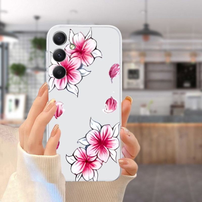 Hülle Samsung Galaxy A17 4g / 5g Handyhülle Sakura-muster