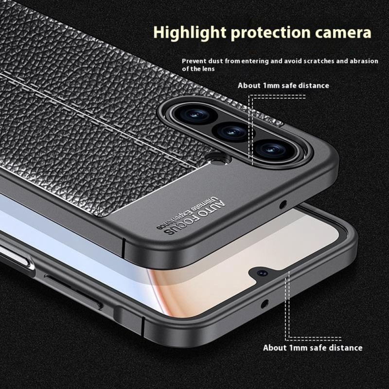 Hülle Samsung Galaxy A17 4g / 5g Litschi-textur