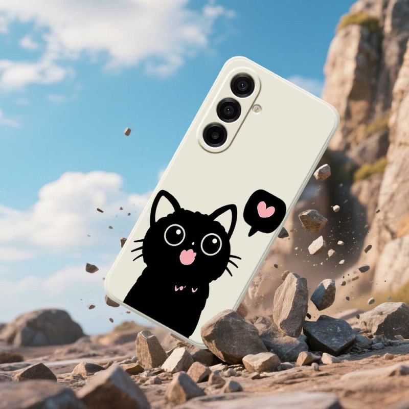 Hülle Samsung Galaxy A17 4g / 5g Schwarze Katze