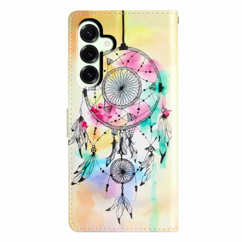 Lederhüllen Für Samsung Galaxy A17 4g / 5g Aquarell-traumfänger