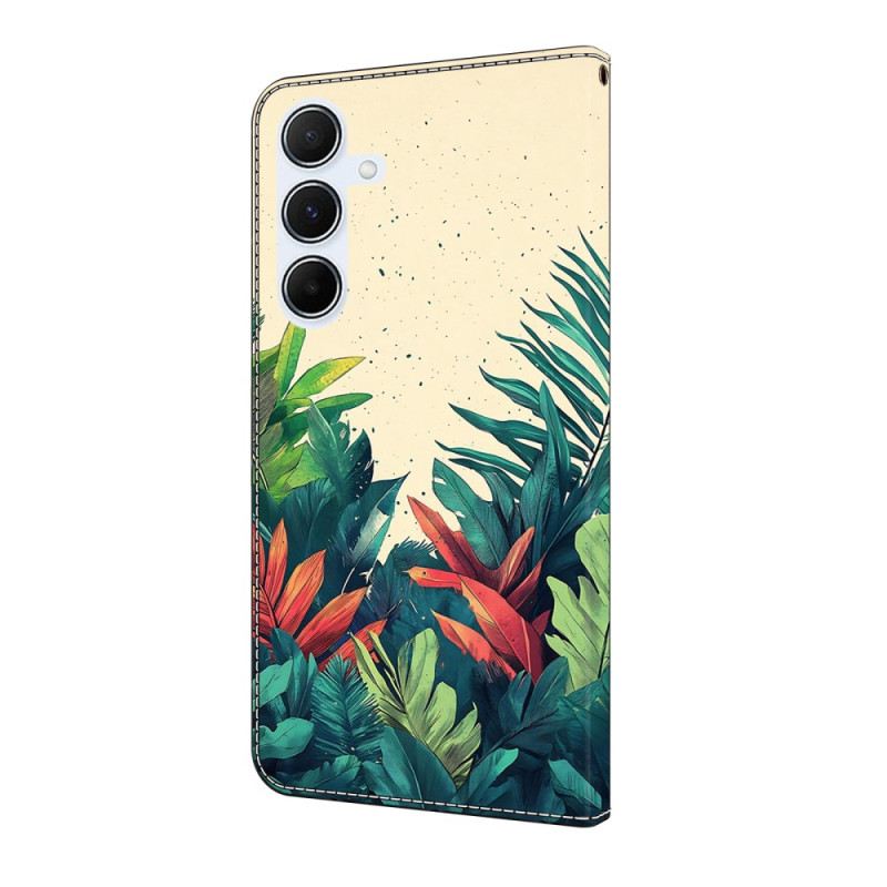 Lederhüllen Für Samsung Galaxy A17 4g / 5g Blätter