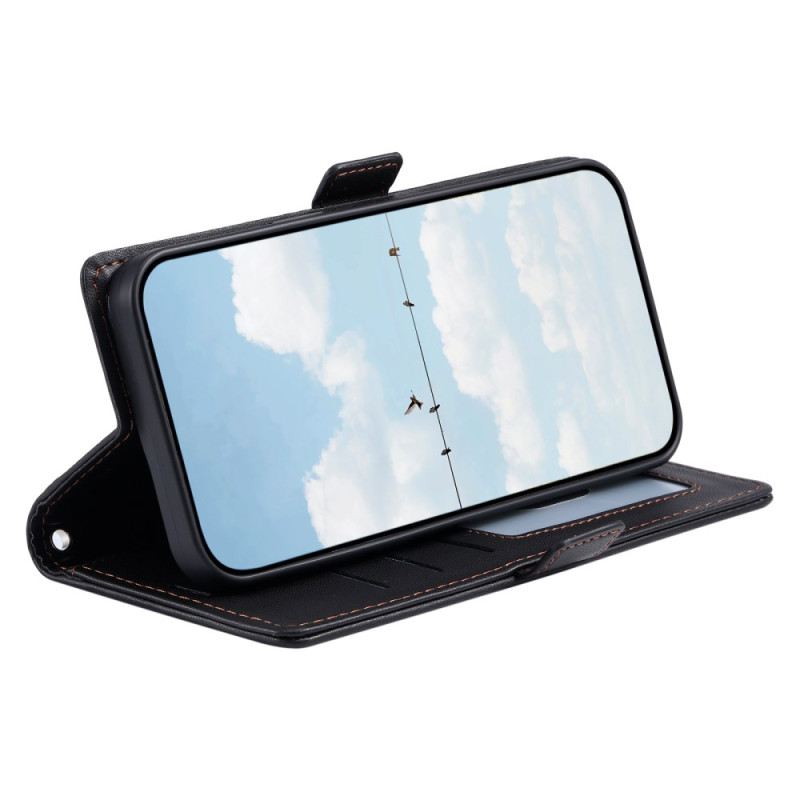 Lederhüllen Für Samsung Galaxy A17 4g / 5g Vintage-steppung