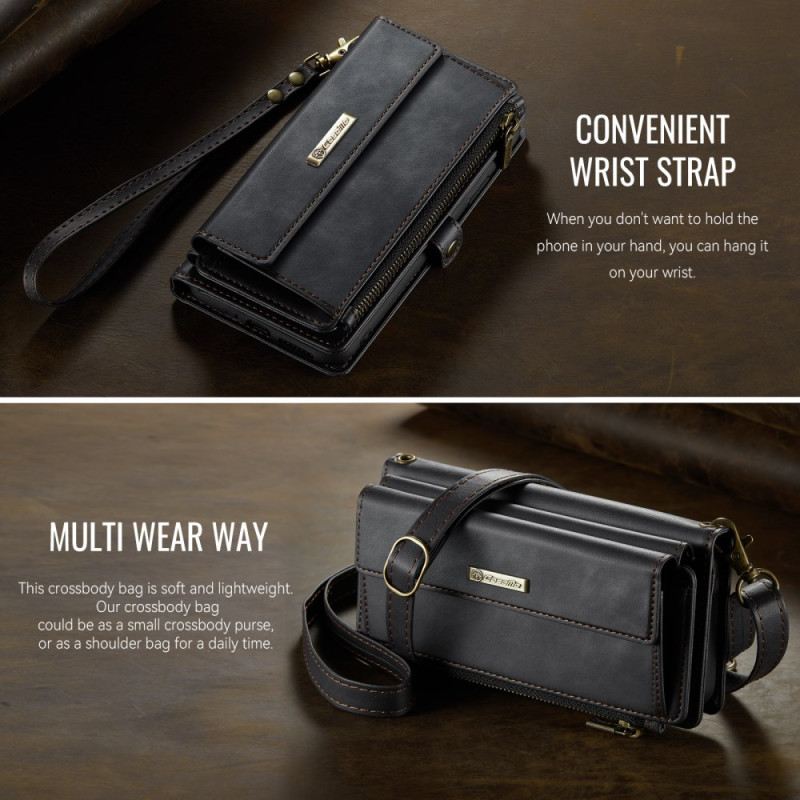 Lederhüllen Samsung Galaxy A17 4g / 5g Caseme Geldbörse In Wildlederoptik