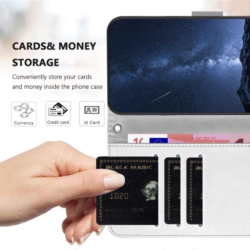 Lederhüllen Samsung Galaxy A17 4g / 5g Couture-geldbörse