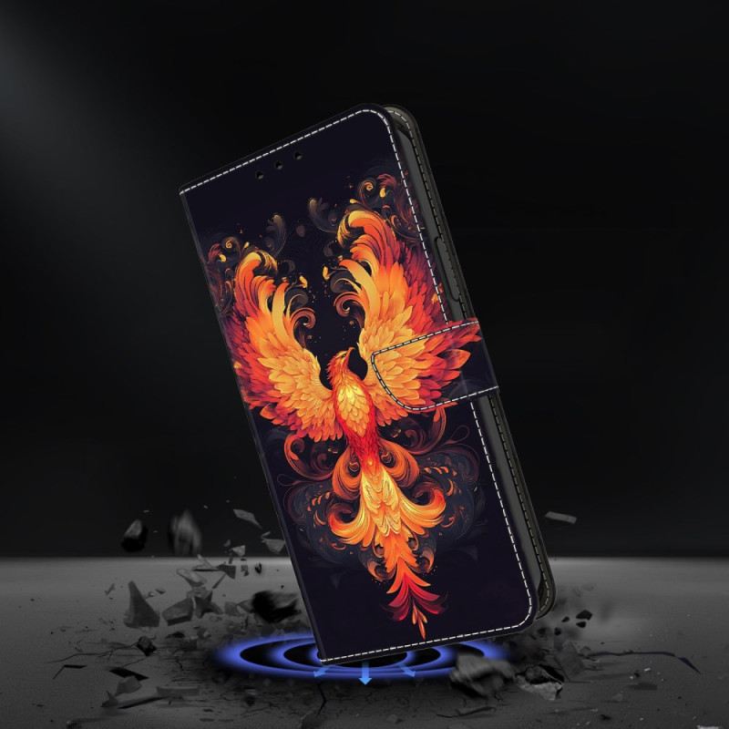 Lederhüllen Samsung Galaxy A17 4g / 5g Feuervogel