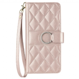 Lederhüllen Samsung Galaxy A17 4g / 5g Gestepptes Design