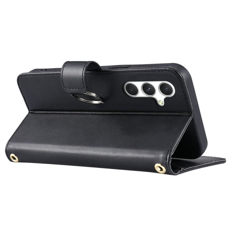 Lederhüllen Samsung Galaxy A17 4g / 5g Gestepptes Design