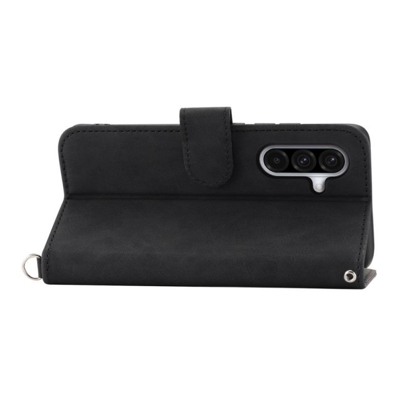 Lederhüllen Samsung Galaxy A17 4g / 5g Handyhülle Geldbörse In Wildlederoptik