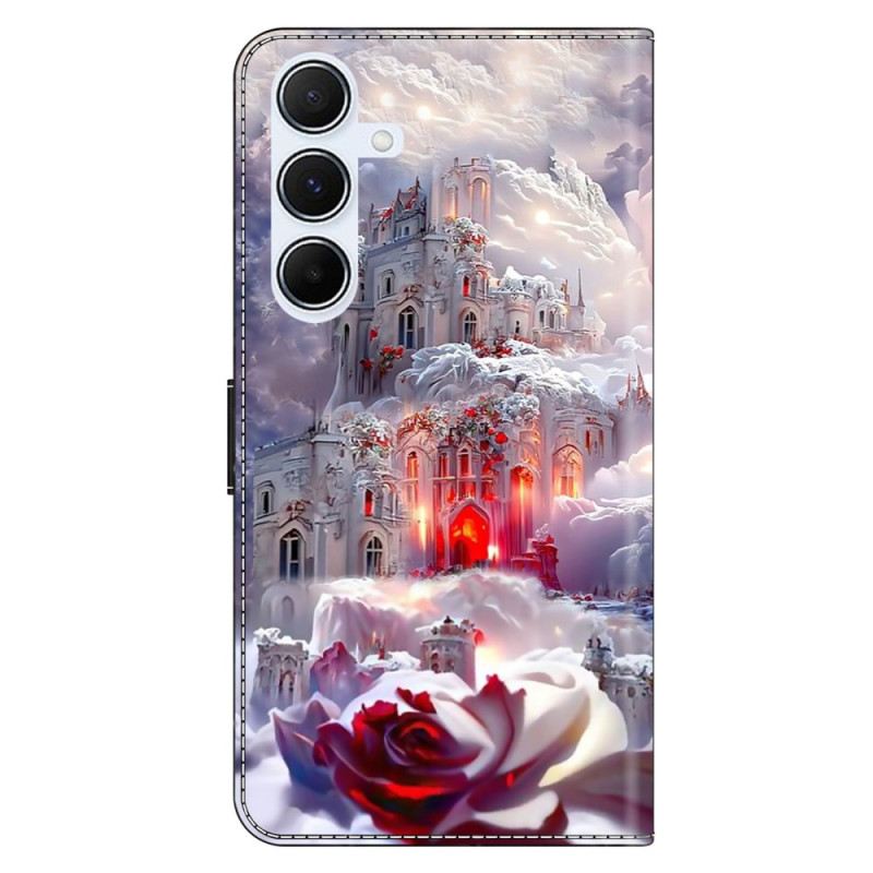 Lederhüllen Samsung Galaxy A17 4g / 5g Handyhülle Schloss