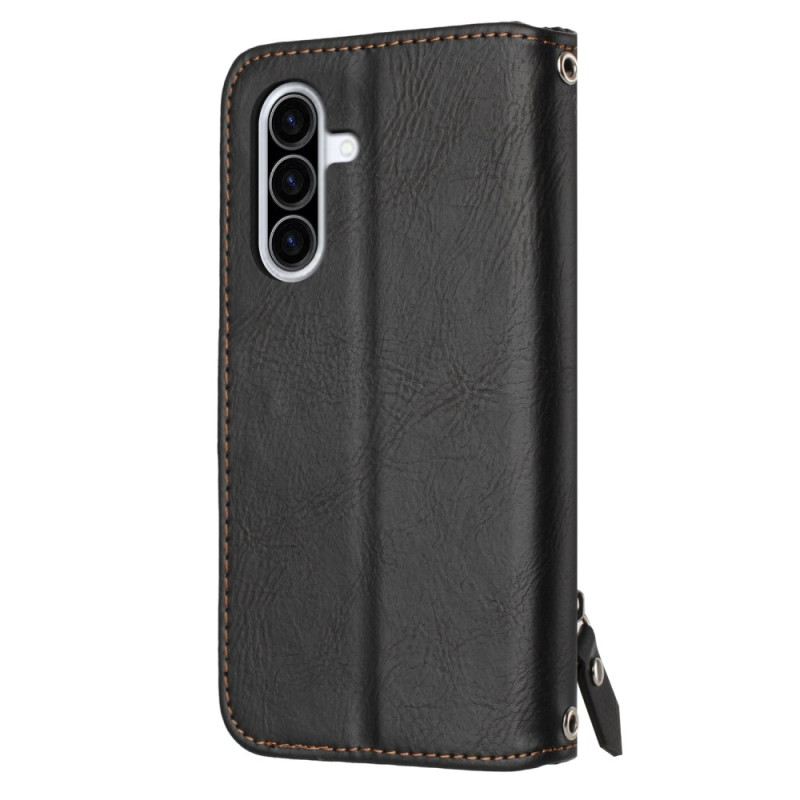 Lederhüllen Samsung Galaxy A17 4g / 5g Handyhülle Vintage-geldbörse