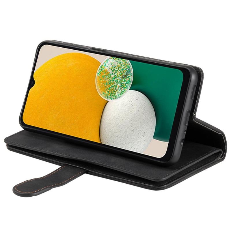 Lederhüllen Samsung Galaxy A17 4g / 5g Vintage-geldbörse Mit 9 Kartenfächern