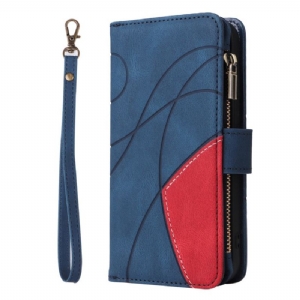 Lederhüllen Samsung Galaxy A17 4g / 5g Wellenmuster Geldbörse