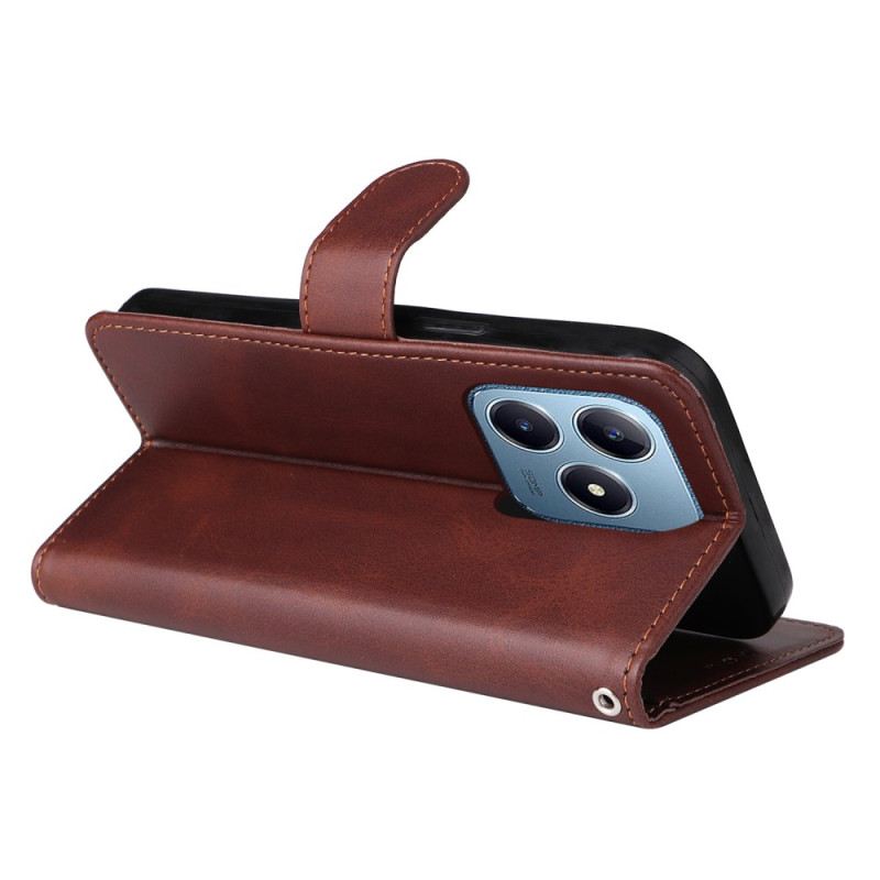 Lederhüllen Für Realme Note 60 Glattlederoptik