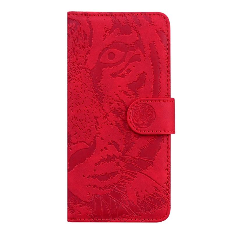 Flip Case Für Xiaomi 12 Geprägter Tiger