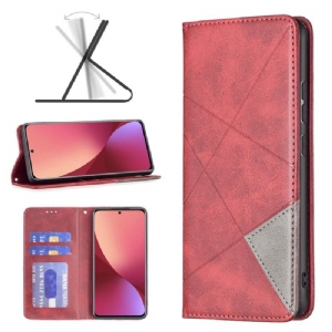 Flip Case Für Xiaomi 12 Kartenetui Aus Leder Im Célinia-stil