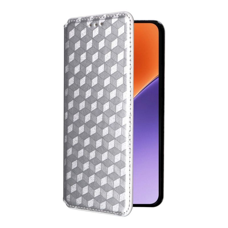Flip Case Xiaomi 15 Handyhülle Geldbörse Mit 3d-diamanten