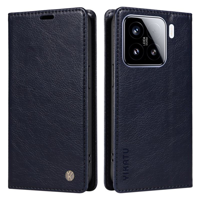 Flip Case Xiaomi 15 Yikatu Vintage-stil