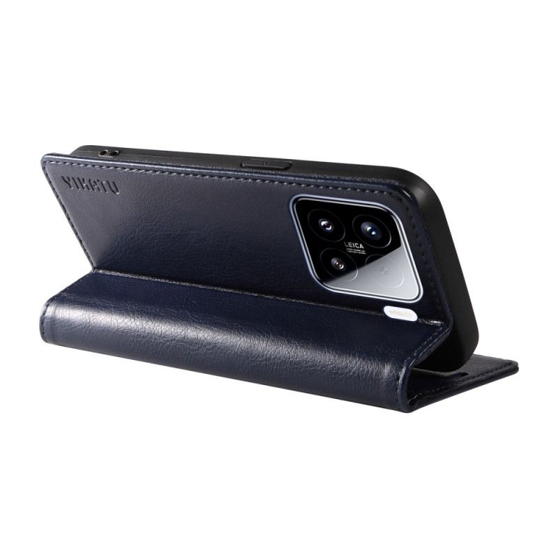 Flip Case Xiaomi 15 Yikatu Vintage-stil