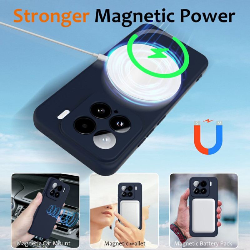 Hülle Für Xiaomi 15 Magsafe-kompatibel Mit Kordel