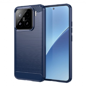 Hülle Xiaomi 15 Handyhülle Gebürstete Carbonfaser