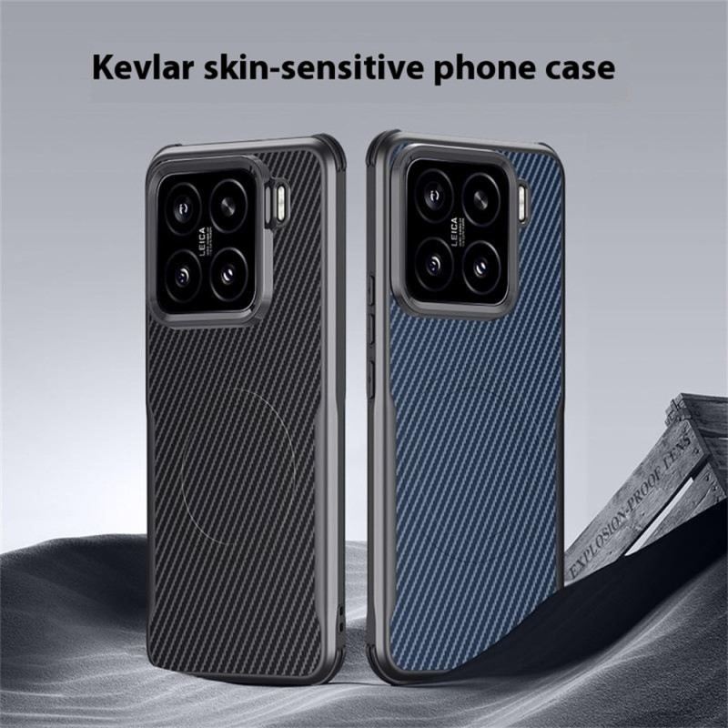 Hülle Xiaomi 15 Handyhülle Magsafe-kompatible Carbonfaser