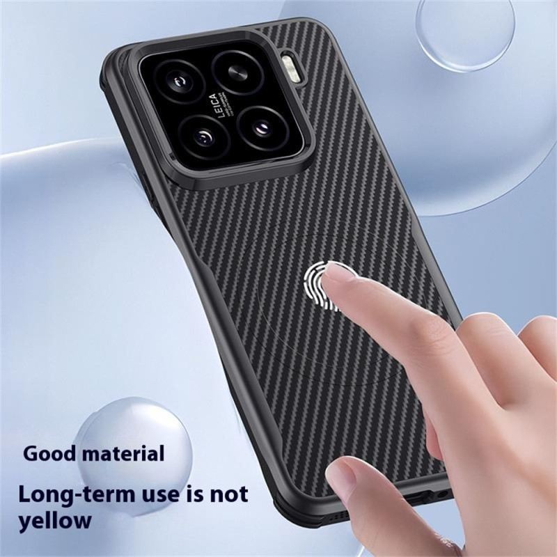 Hülle Xiaomi 15 Handyhülle Magsafe-kompatible Carbonfaser