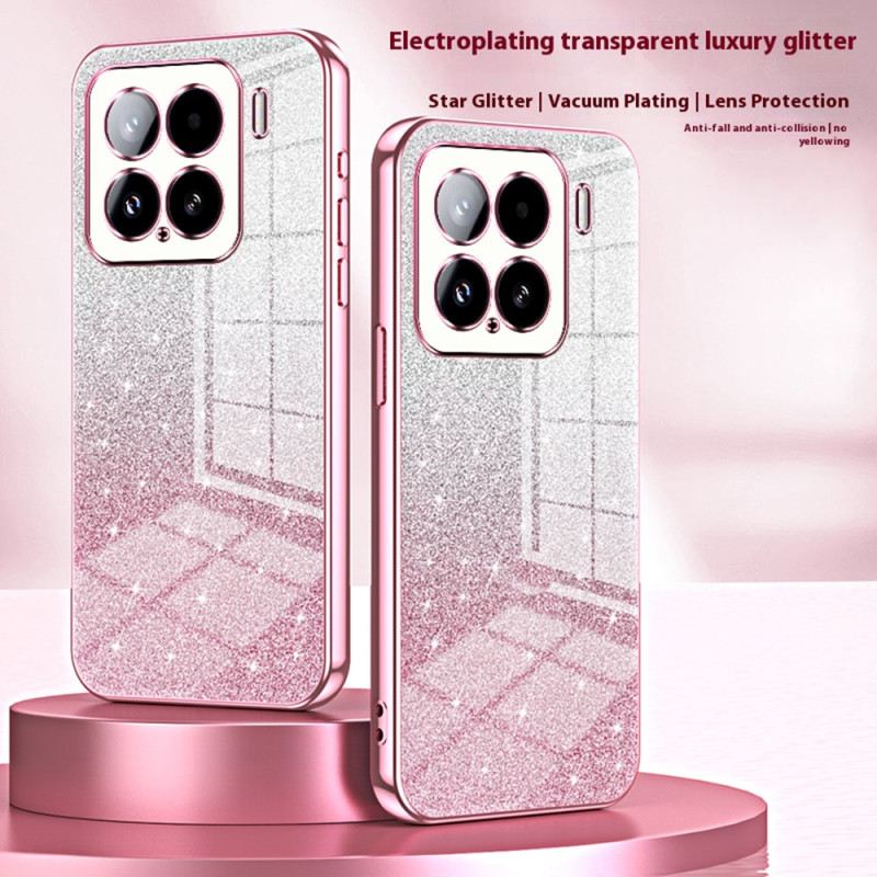 Hülle Xiaomi 15 Handyhülle Pailletten Mit Farbverlauf