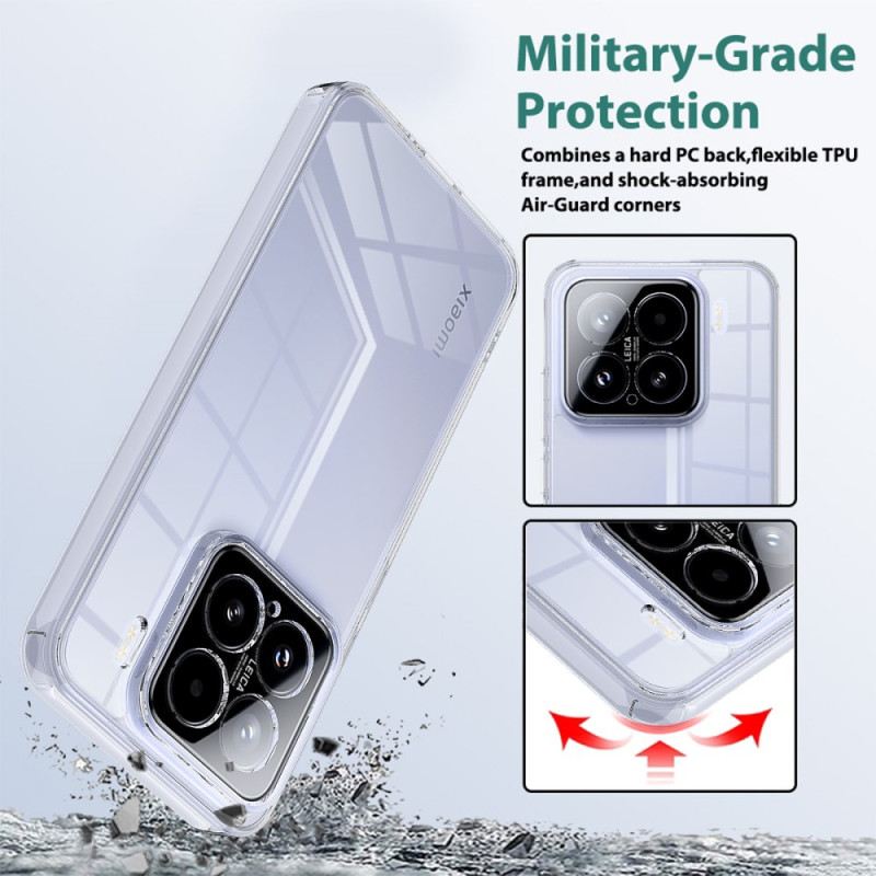 Hülle Xiaomi 15 Handyhülle Transparenter Stoßfester Schutz