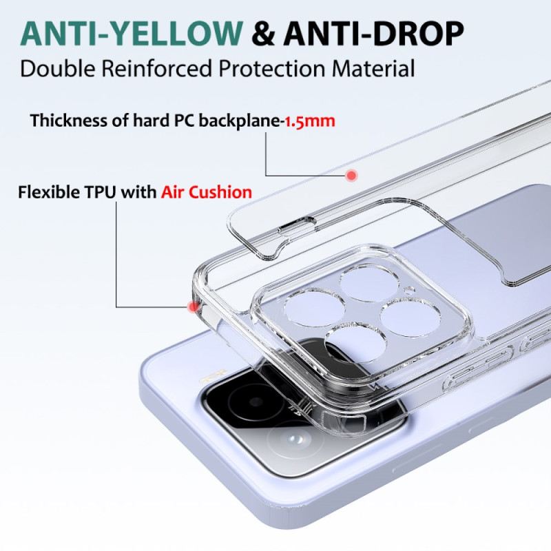 Hülle Xiaomi 15 Handyhülle Transparenter Stoßfester Schutz