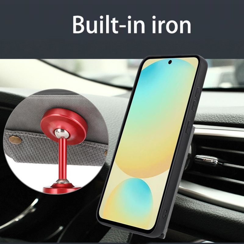 Hülle Xiaomi 15 Kartenhalter Und Ständer In Lederoptik