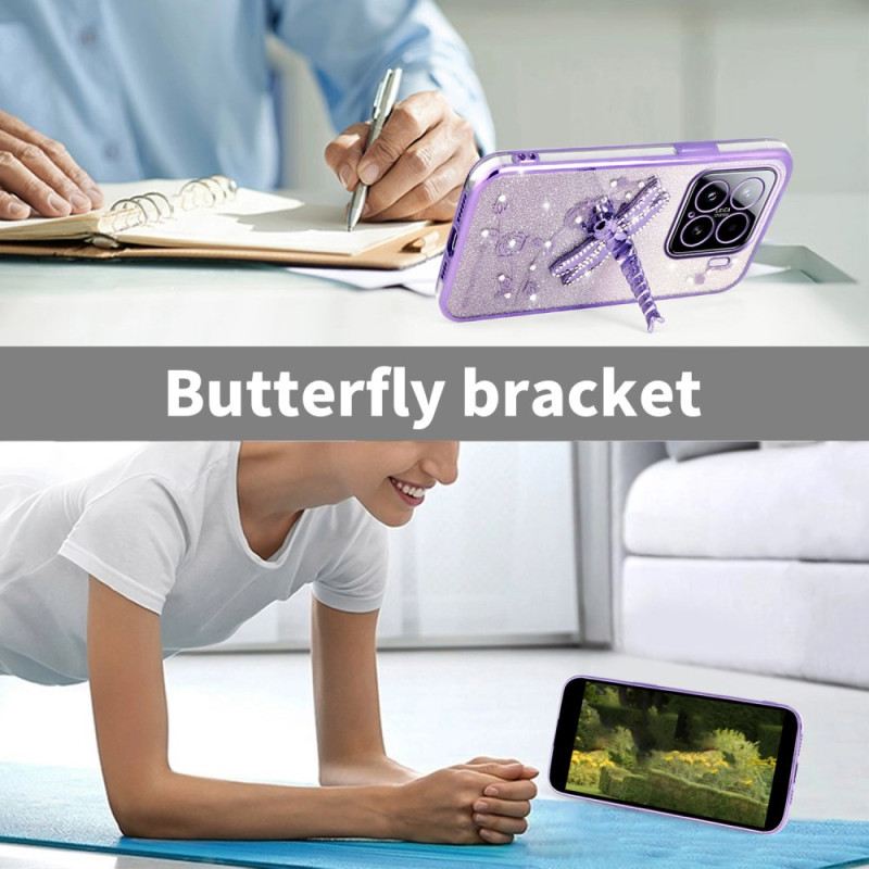 Hülle Xiaomi 15 Schmetterlingshalter Kadem