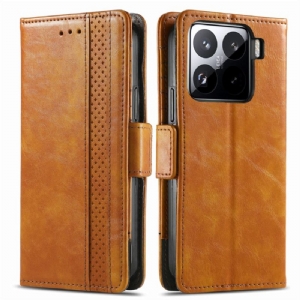 Lederhüllen Für Xiaomi 15 Caseneo Rfid-blockierung