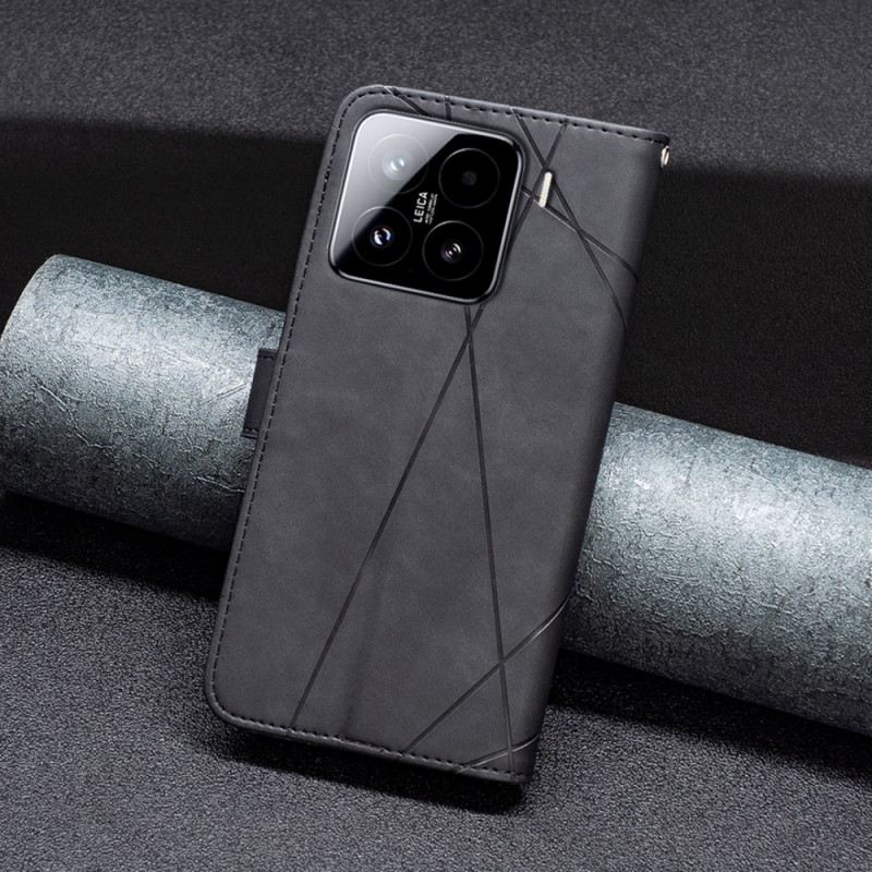 Lederhüllen Xiaomi 15 Binfencolor Geometrie
