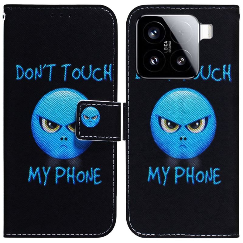 Lederhüllen Xiaomi 15 Emoji-telefon