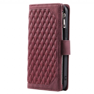 Lederhüllen Xiaomi 15 Gesteppt Geldbörse